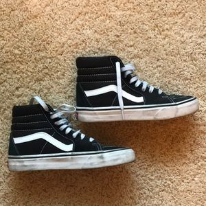Black high top vans